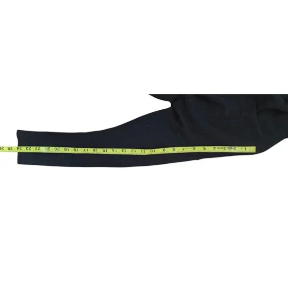 Club Monaco Black Recycled Cashmere Cowl Neck Sweater Women’s M Soft Luxury Knit - Picture 8 of 10